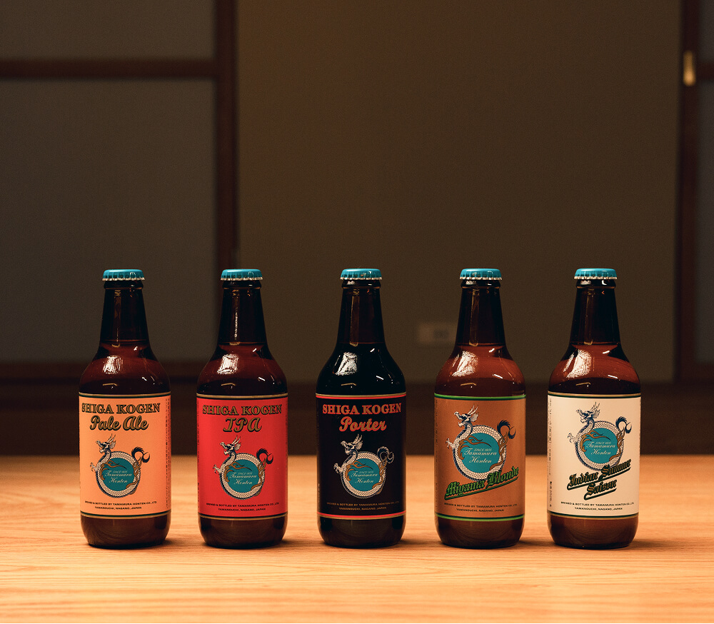 志賀高原ビール5種